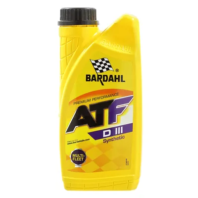 Масло трансмиссионное Bardahl ATF III синтетическое 1 л 36281
