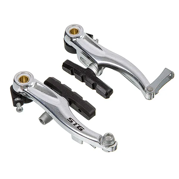 Тормоз v-brake STG HJ-612AD7-SI (в компл. входит 2 рычага 100 мм, 2-е колодки 60 мм, напра Задние STG Х95608
