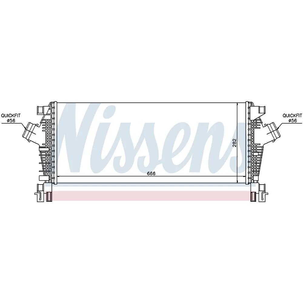 Интеркулер OPEL ASTRA J 1.4I TURBO   09-