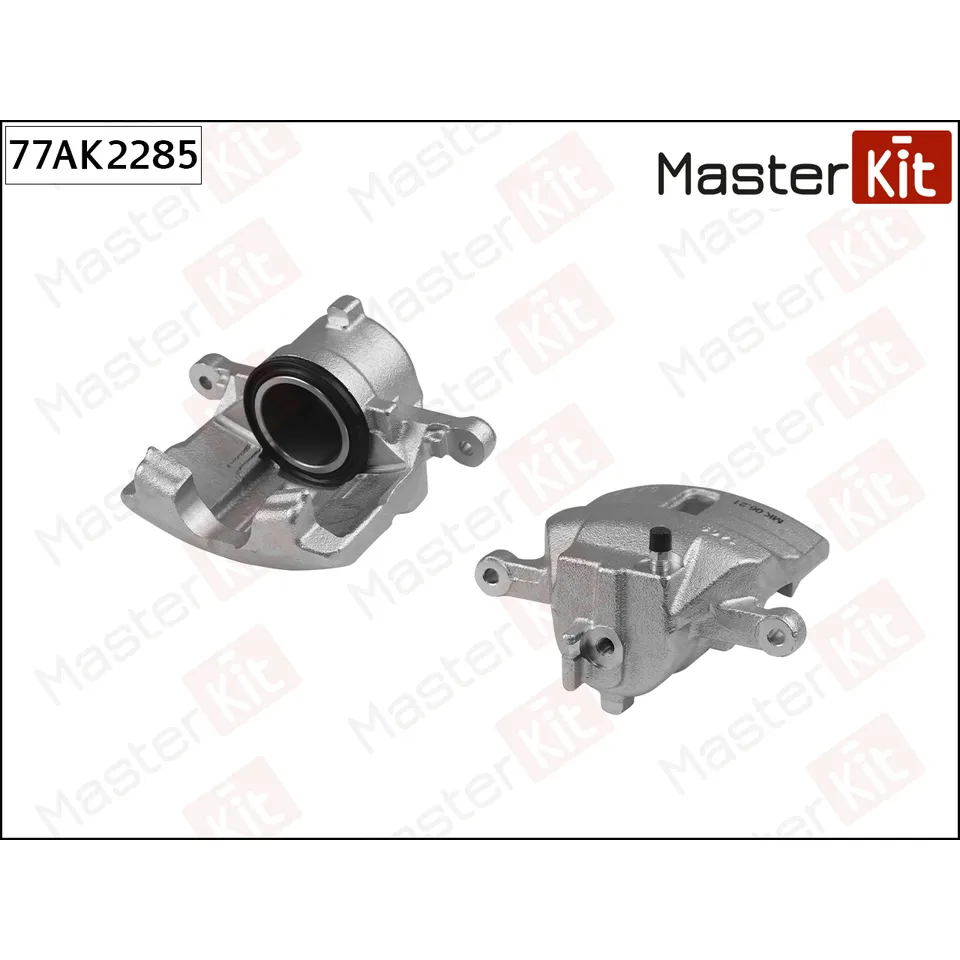 Тормозной суппорт перед. прав. Nissan ALMERA II (N16) 2000 - MASTERKIT 77AK2285