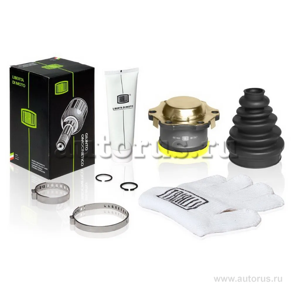 ШРУС для а/м Skoda Fabia (99-) 1.4TDI/1.6TDI (внутр.) TRIALLI GO 1803