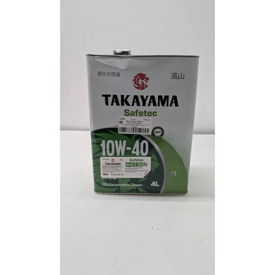 Масло моторное Takayama SAE 10W-40 полусинтетическое 4 л УЦЕНКА! 605591-N4