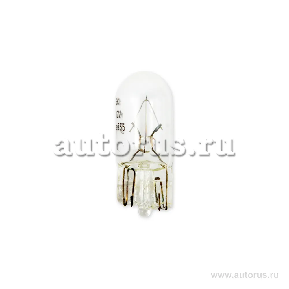Лампа 12V W5W 5W W2,1x9,5d BOSCH 1 шт. картон 1 987 302 819