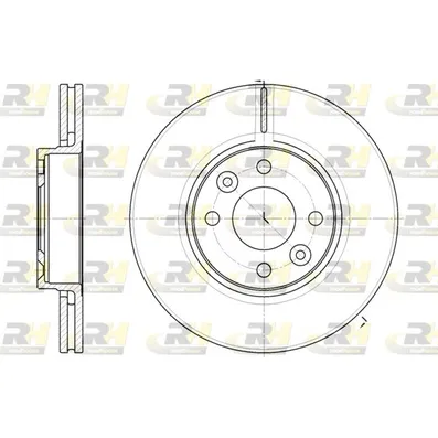 Диск тормозной ROADHOUSE 668310