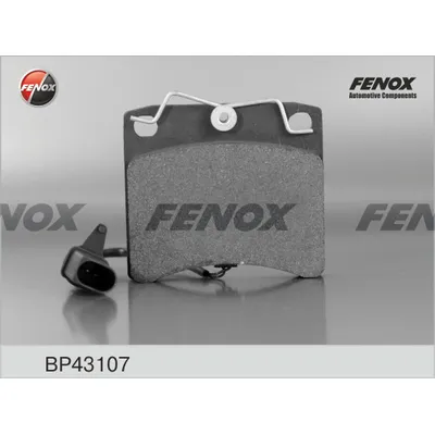 Колодки тормозные задние FENOX BP43107