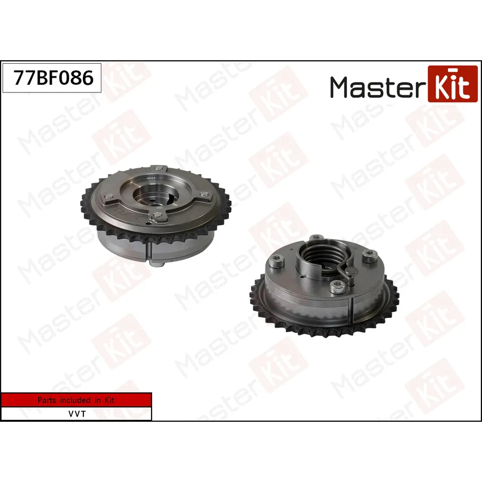 Механизм газораспределения TOYOTA Camry (V50)/Camry (V70)/RAV4 (ZSA4) 2.5 2AR-FE 11- MASTERKIT 77BF086