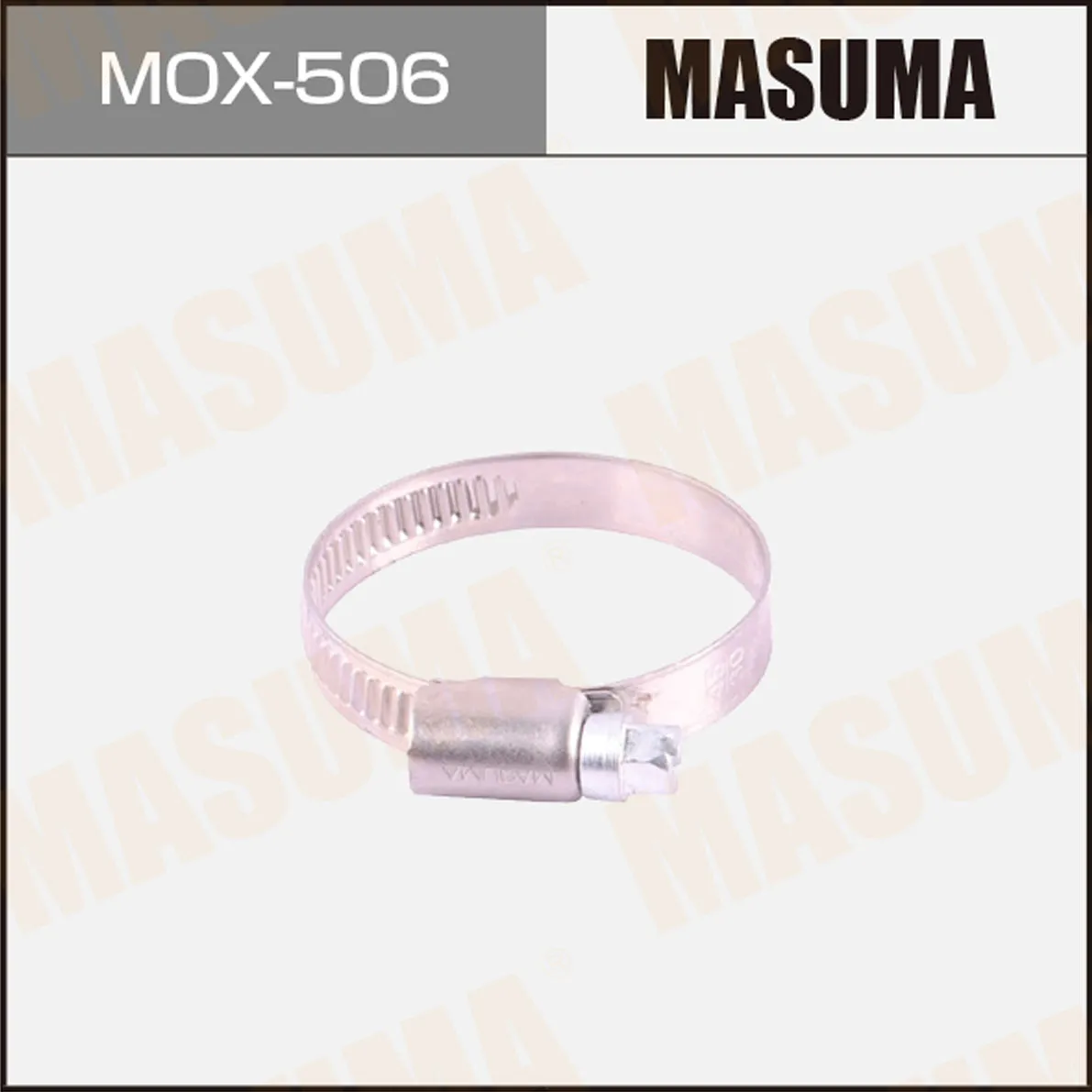 Хомут металлический MASUMA MOX-506