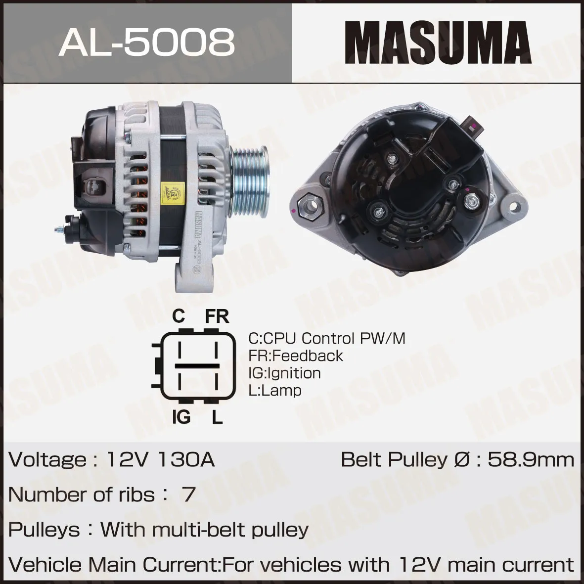 Генератор MASUMA AL-5008