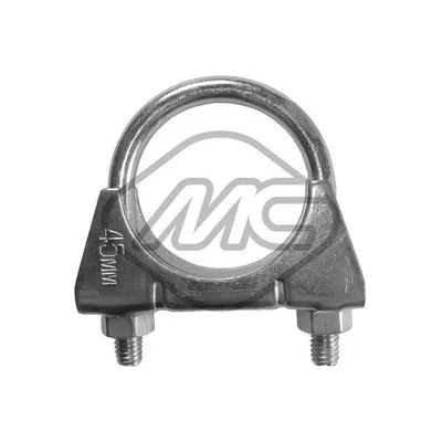 ХОМУТ ГЛУШИТЕЛЯ D45MM U Metalcaucho 00399