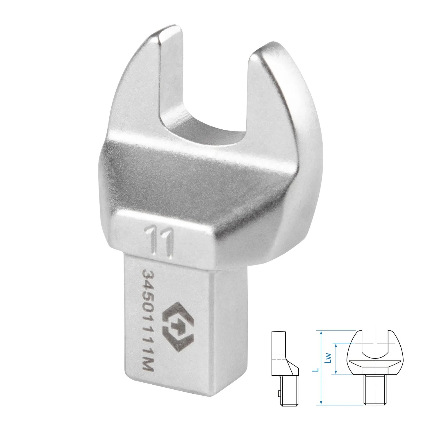 Насадка рожковая серии FIT, 11 мм, 9х12 мм KING TONY 34501111M