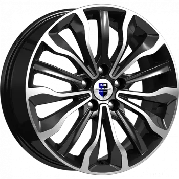 Диск литой R17 6.5J 5x114.3/67.1 ET50 КИК Атакама (КС756) алмаз черный 71751