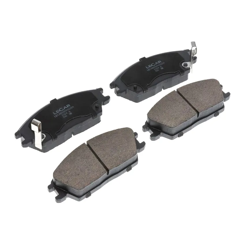 Тормозные колодки дисковые; Передние; сист. Akebono / Hyundai Accent 99-, Getz 02- LECAR LECAR000182201