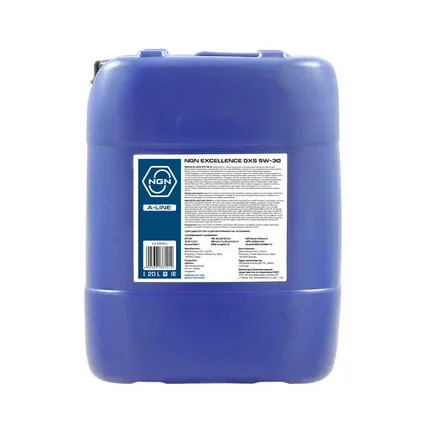 Масло моторное синт. NGN A-Line 5W-30 SN/CF EXCELLENCE DXS 20л