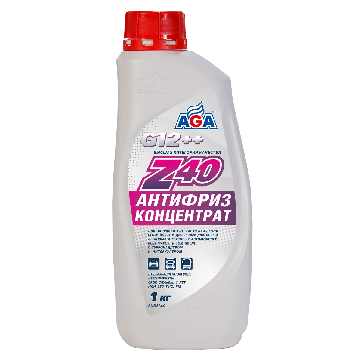 Антифриз Z40. Концентрат AGA AGA312Z