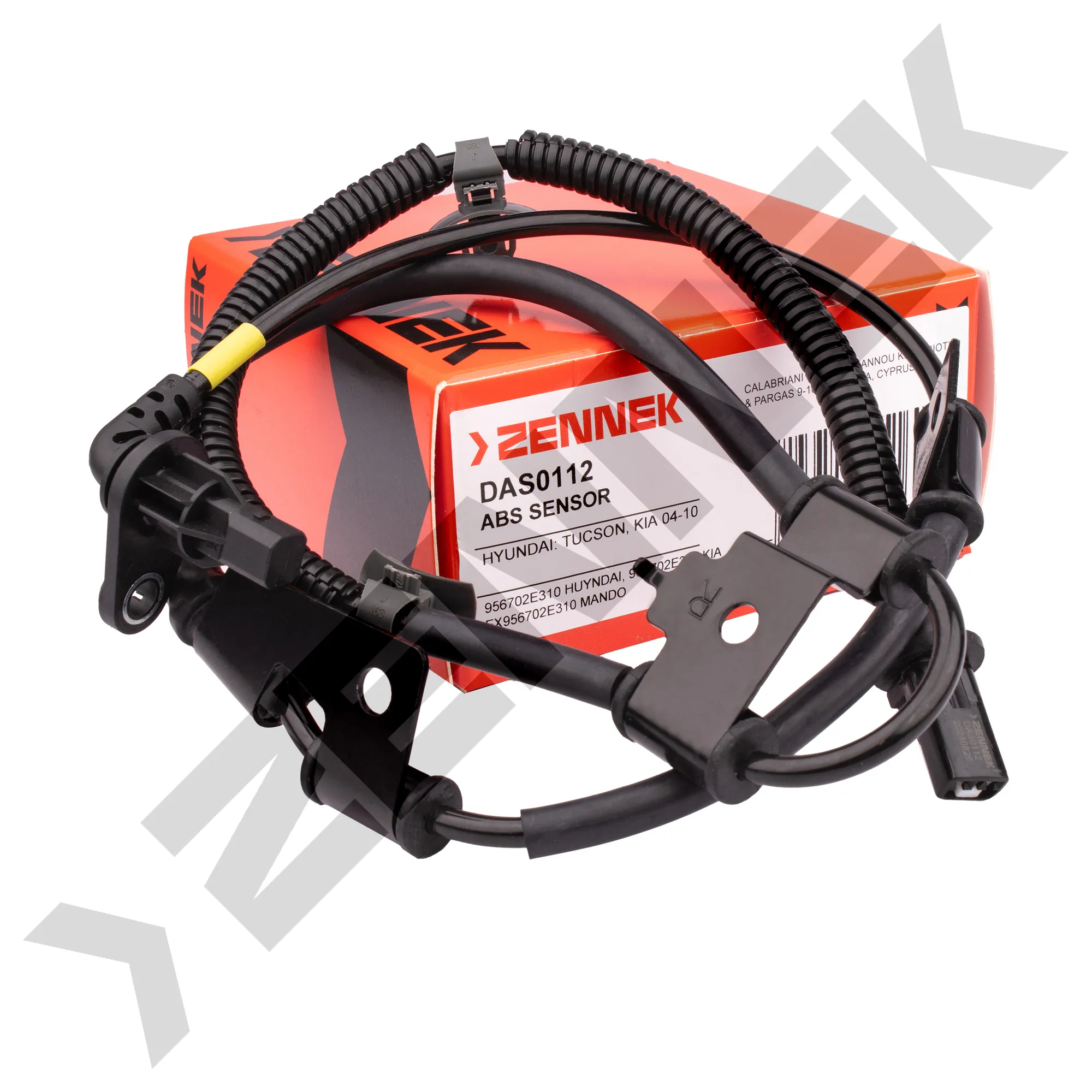 Датчик ABS передний правый HYUNDAI TUCSON 04-10 ZENNEK DAS0112
