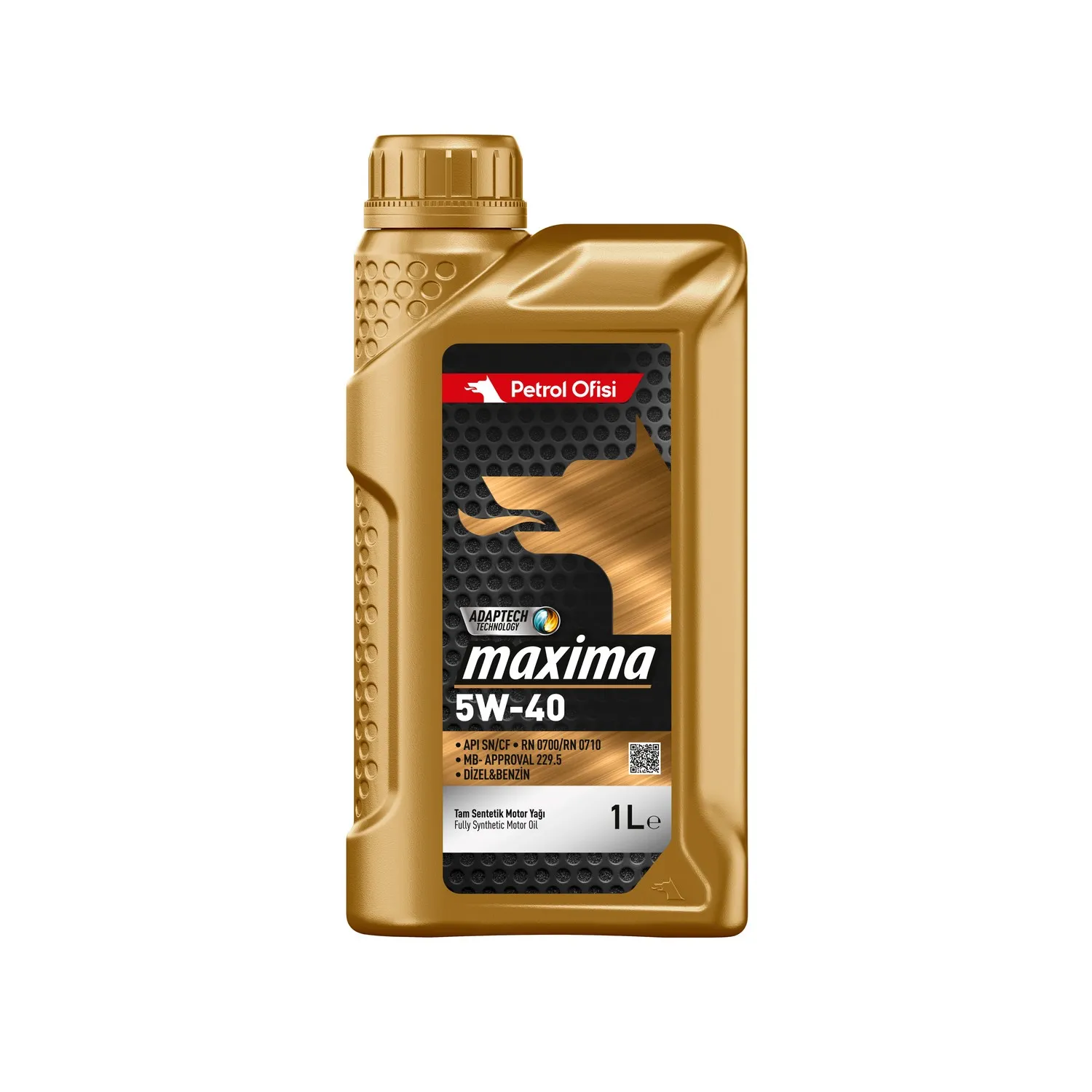 Масло моторное MAXIMA 5W-40 1 л. Petrol Ofisi 400001515