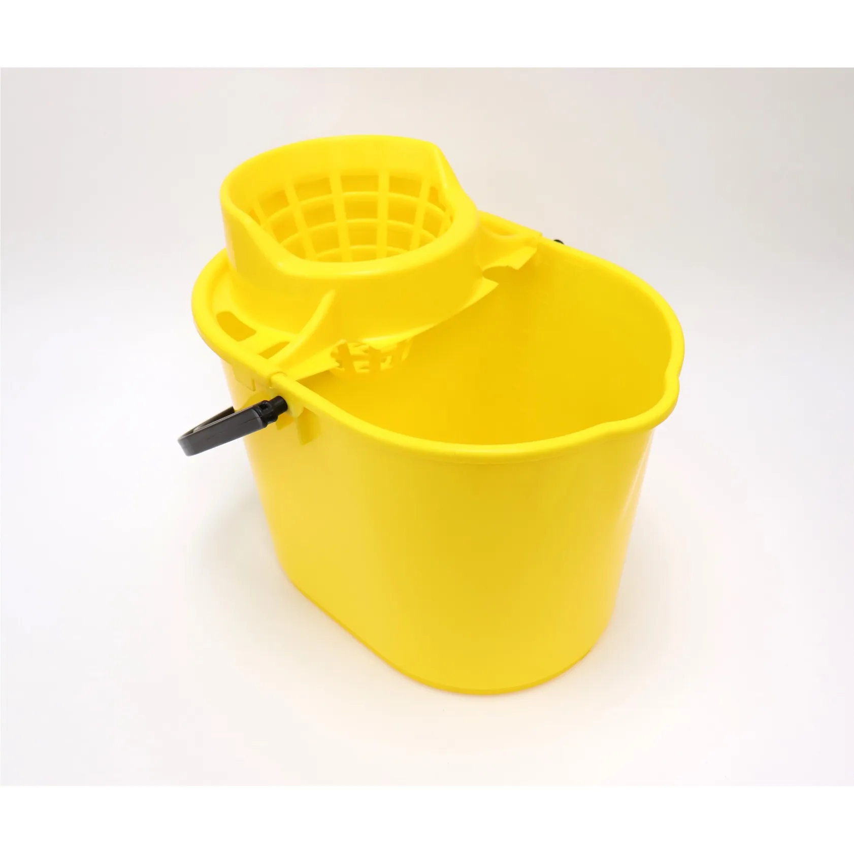 Ведро 12л желтое, с отжимом ACG 1003421