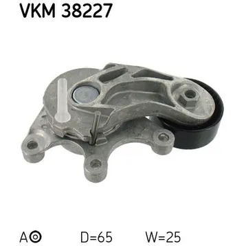 ШАРИКОПОДШИПНИКОВЫЙ РОЛИК-НАТЯЖИТЕЛЬ SKF VKM38227