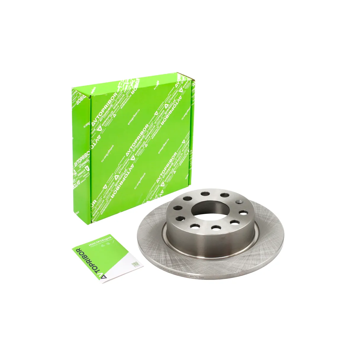 Диск тормозной задний SKODA OCTAVIA (04-) / VW GOLF V (03-) AVTOPRIBOR BD012AVT