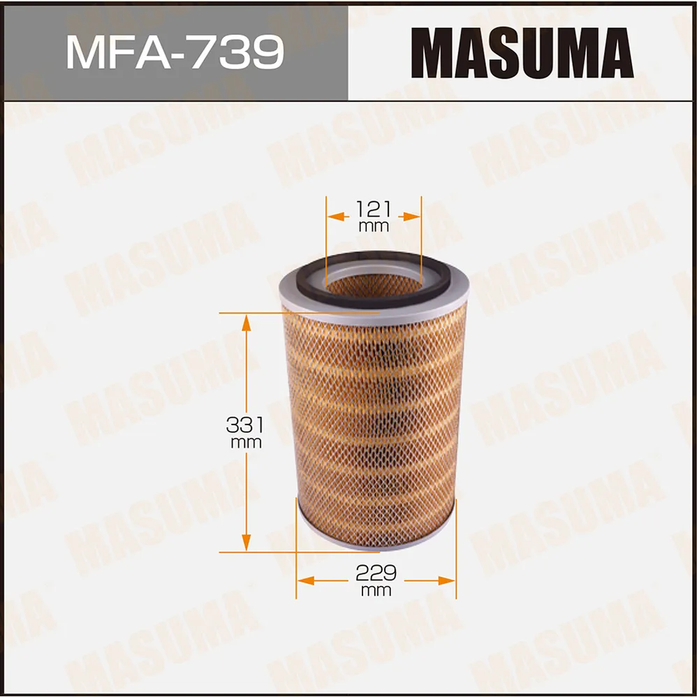 Фильтр воздушный MASUMA MFA739