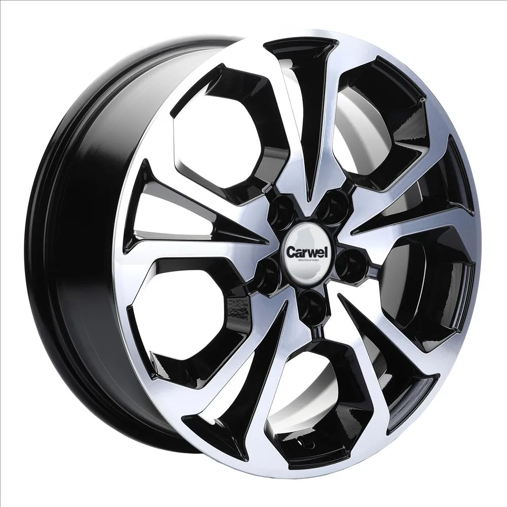 Диск литой R17 6.5J 5x114.3/54.1 ET45 Carwel Шира 1711 ABT 00110702