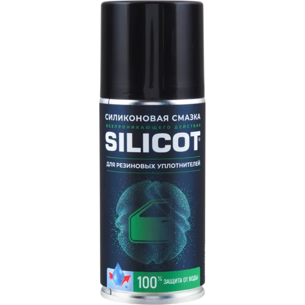 Смазка Silicot Spray для резиновых уплотнителей, 210 мл ВМПАВТО 2706