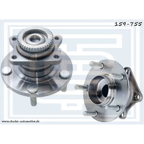 Ступица задняя MITSUBISHI GALANT IX / ECLIPSE --2012 с ABS STARKE 159-755