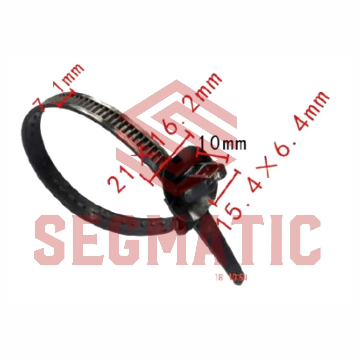 Клипса пластмассовая TOYOTA SEGMATIC SG70203211