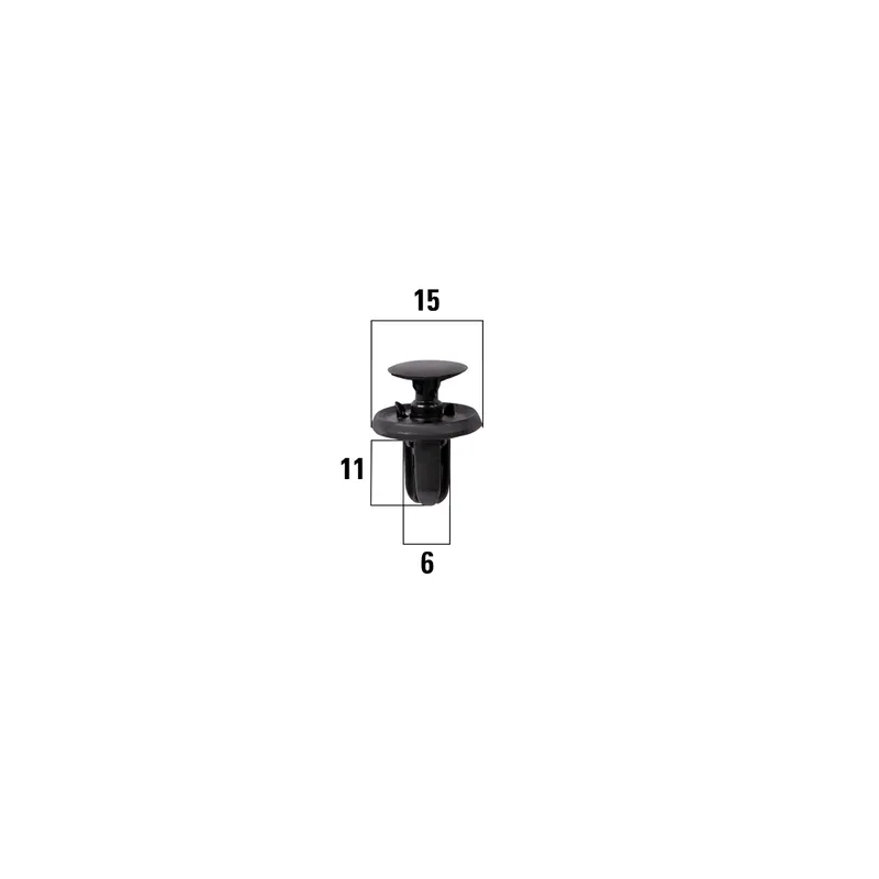 Клипсы автомобильные Mitsubushi Outlander, Lancer, Pajero OBER KRAFT KT106203