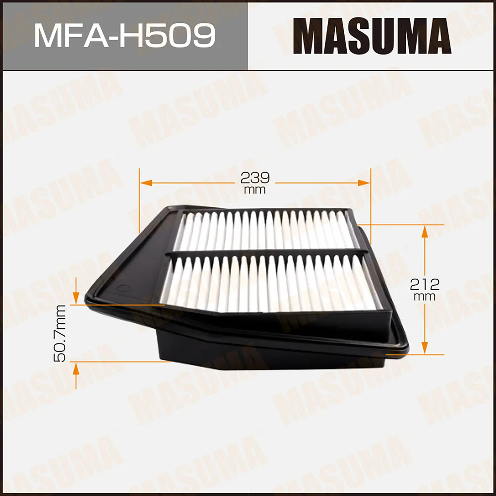 Фильтр воздушный HONDA ACCORD MASUMA MFA-H509