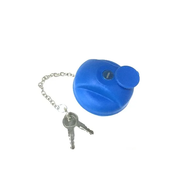 Крышка бака AdBlue D=60mm (с ключом) пластмасса синяя [KN-088] ATD ATD74410