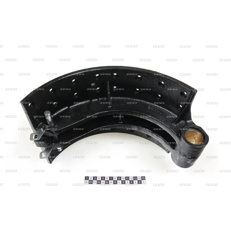 Тормозная колодка (без накладки) ZEVS BL4006
