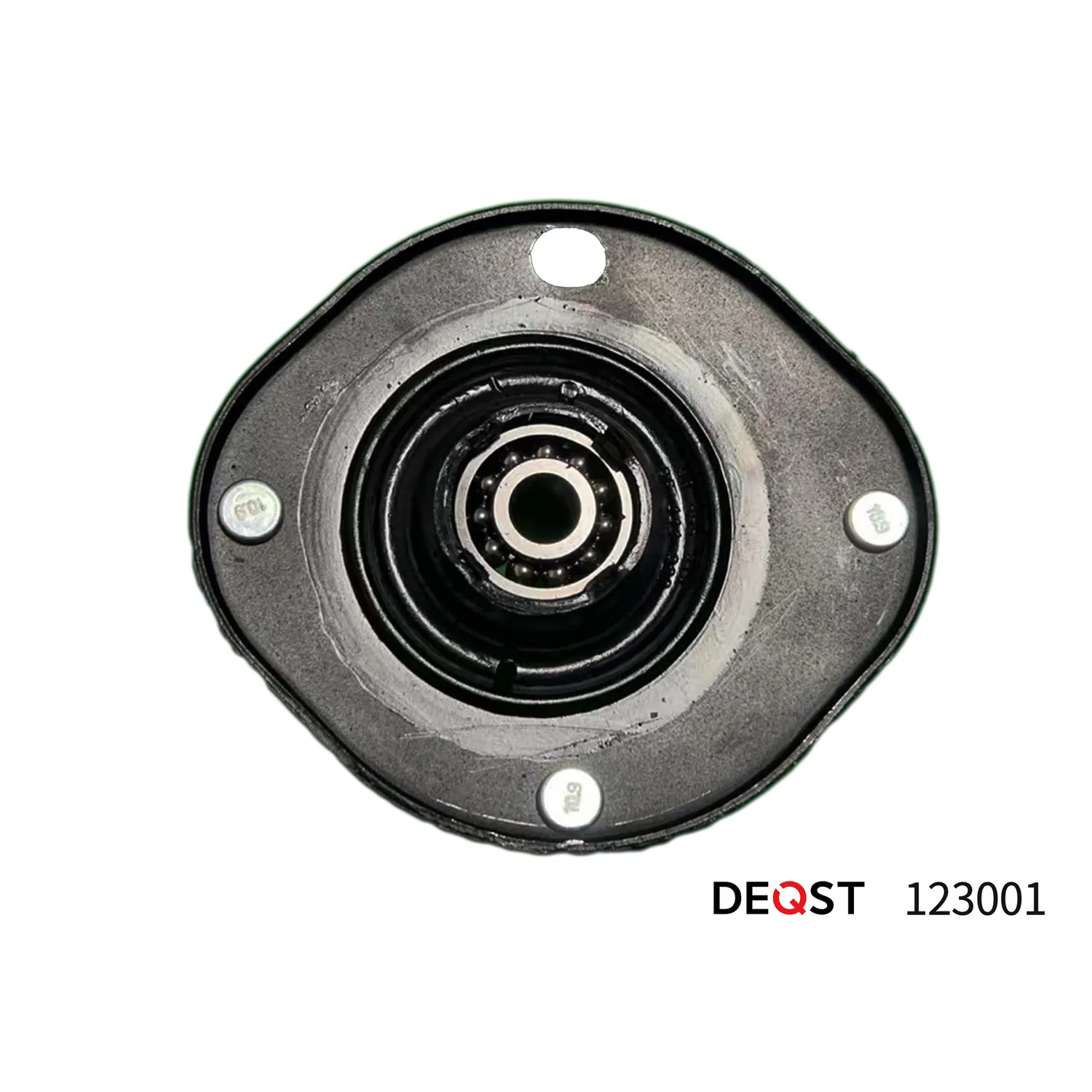Опора переднего амортизатора L CHEVROLET LANOS (T100) 05- DEQST 123001