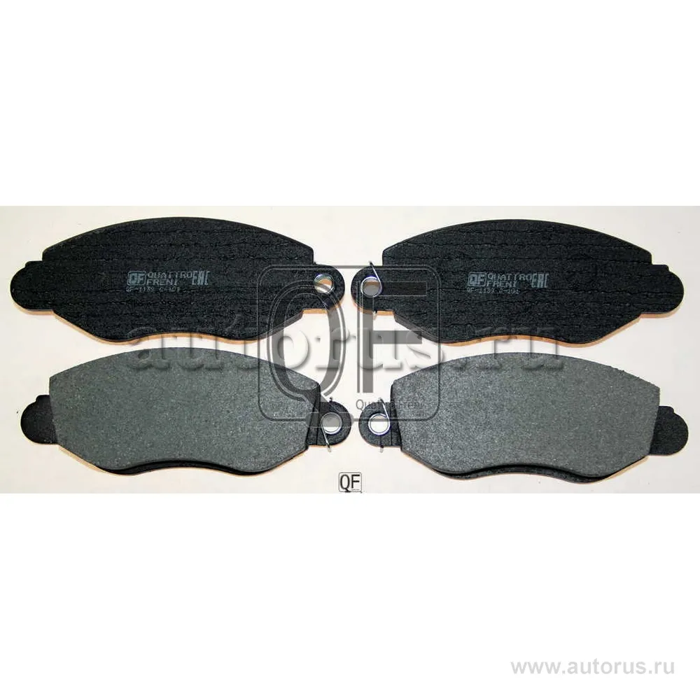КОЛОДКИ ТОРМОЗНЫЕ БЕЗ ДАТЧИКА FR FORD TRANSIT 2000, QF63900 QUATTRO FRENI QF63900