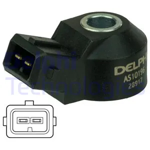 Датчик детонации CITROEN / MITSUBISHI / NISSAN / PEUGEOT / RENAULT / SMART C4 AI DELPHI as10196