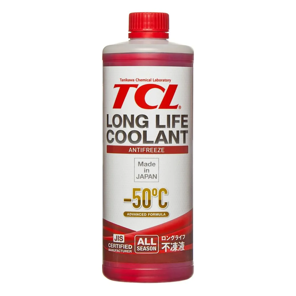 АНТИФРИЗ TCL LLC -50C красный, 1 л