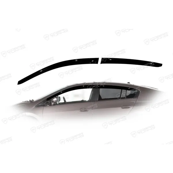 Дефлектора на окна Honda Insight II 2009EuroStandard деф.окон Cobra Tuning HE12509