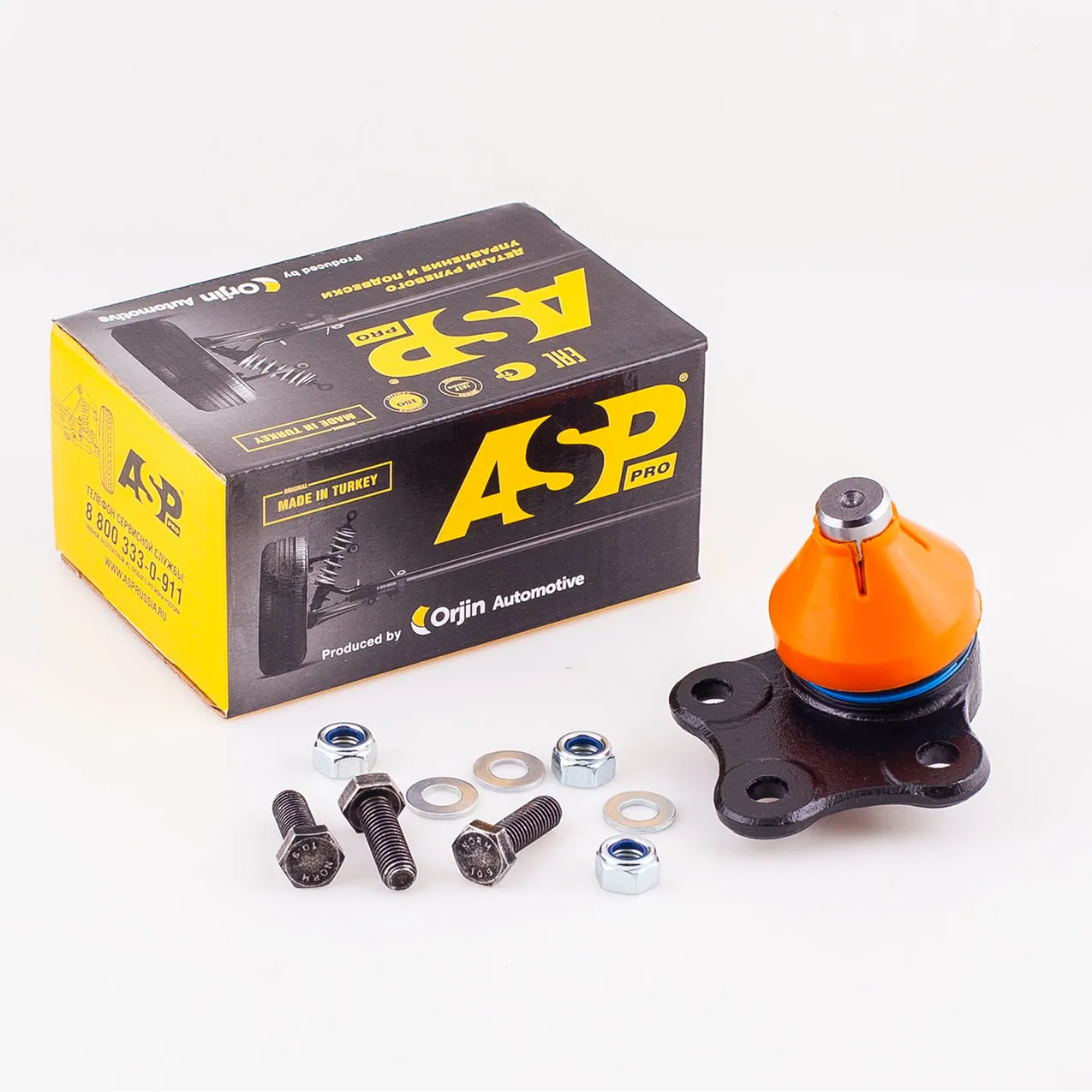 Опора шаровая L=R FORD Fiesta V 01-07, Fusion 02-, MAZDA 2 03- ASP RJ00011