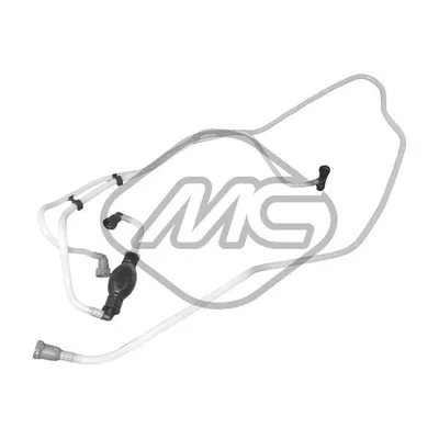 Трубка подачи топлива REN CLIO II 1.9 D 98-05 Metalcaucho 92054