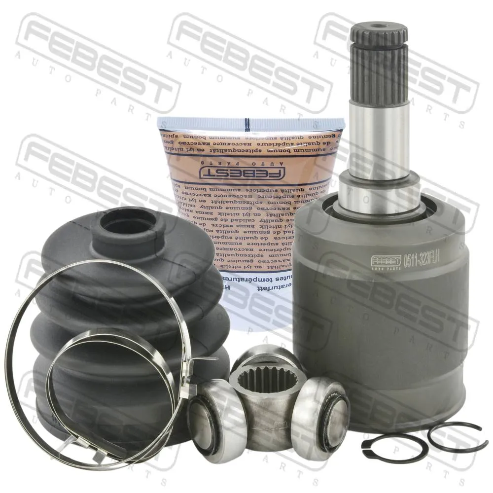 ШРУС внутренний L 22x35x24 MAZDA FAMILIA BH 1994-1999 [JP] FEBEST 0511-323FLH