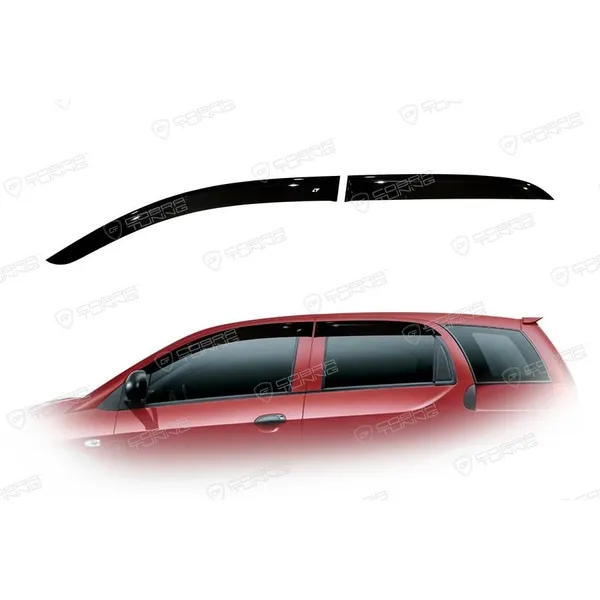 Дефлектора на окна Chery S18D 2010/Indis 2010EuroStandard деф.окон Cobra Tuning CE20910