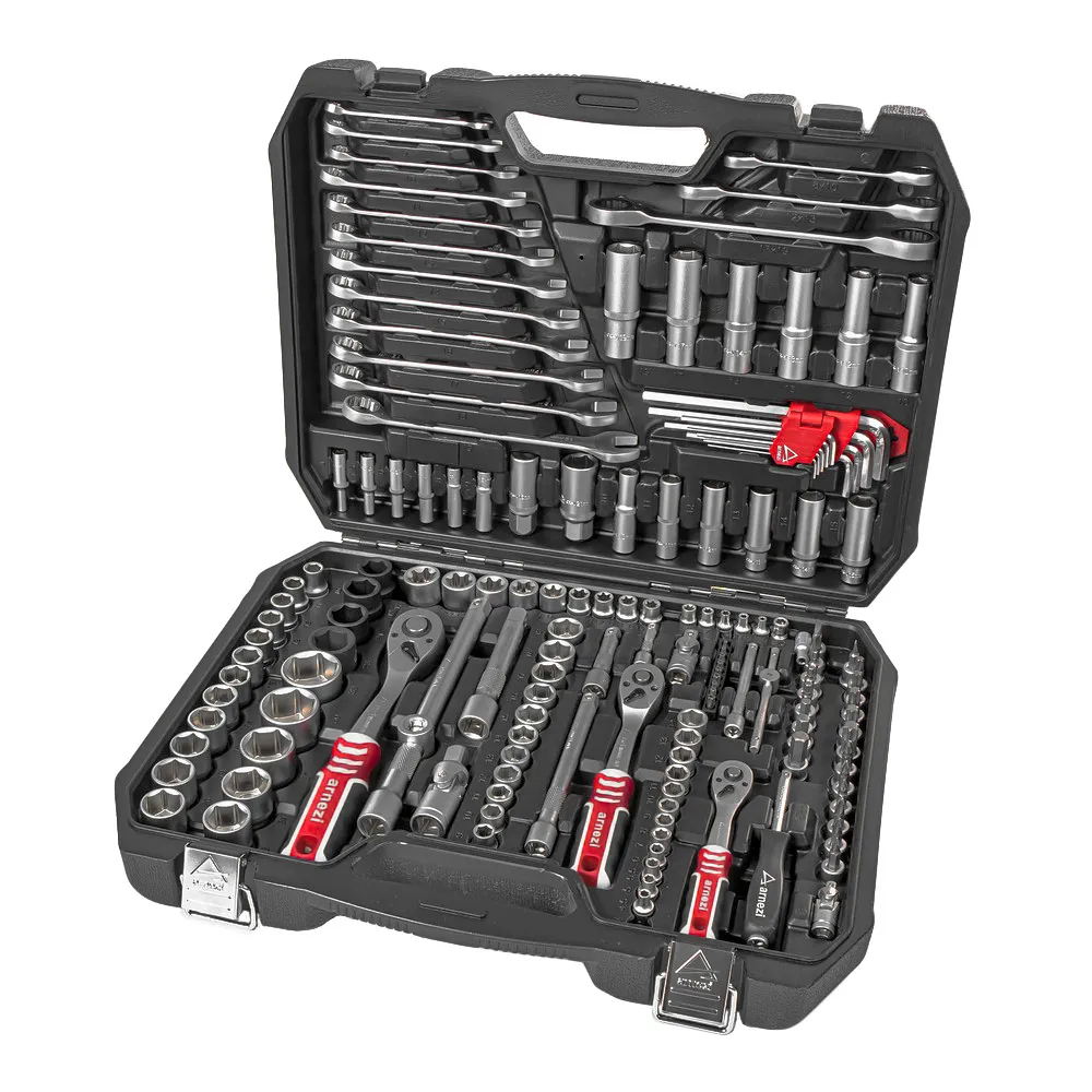 Набор инструментов 150 пр. 1/4DR, 1/2DR, 3/8DR ARNEZI R0900150