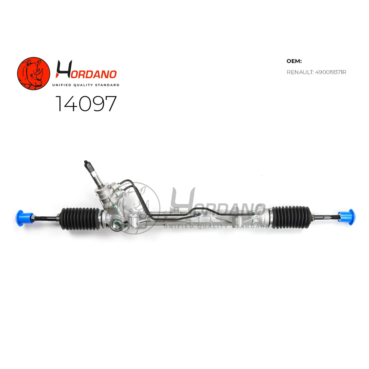 Рейка рулевая RENAULT LOGAN (LS) Hordano 14097