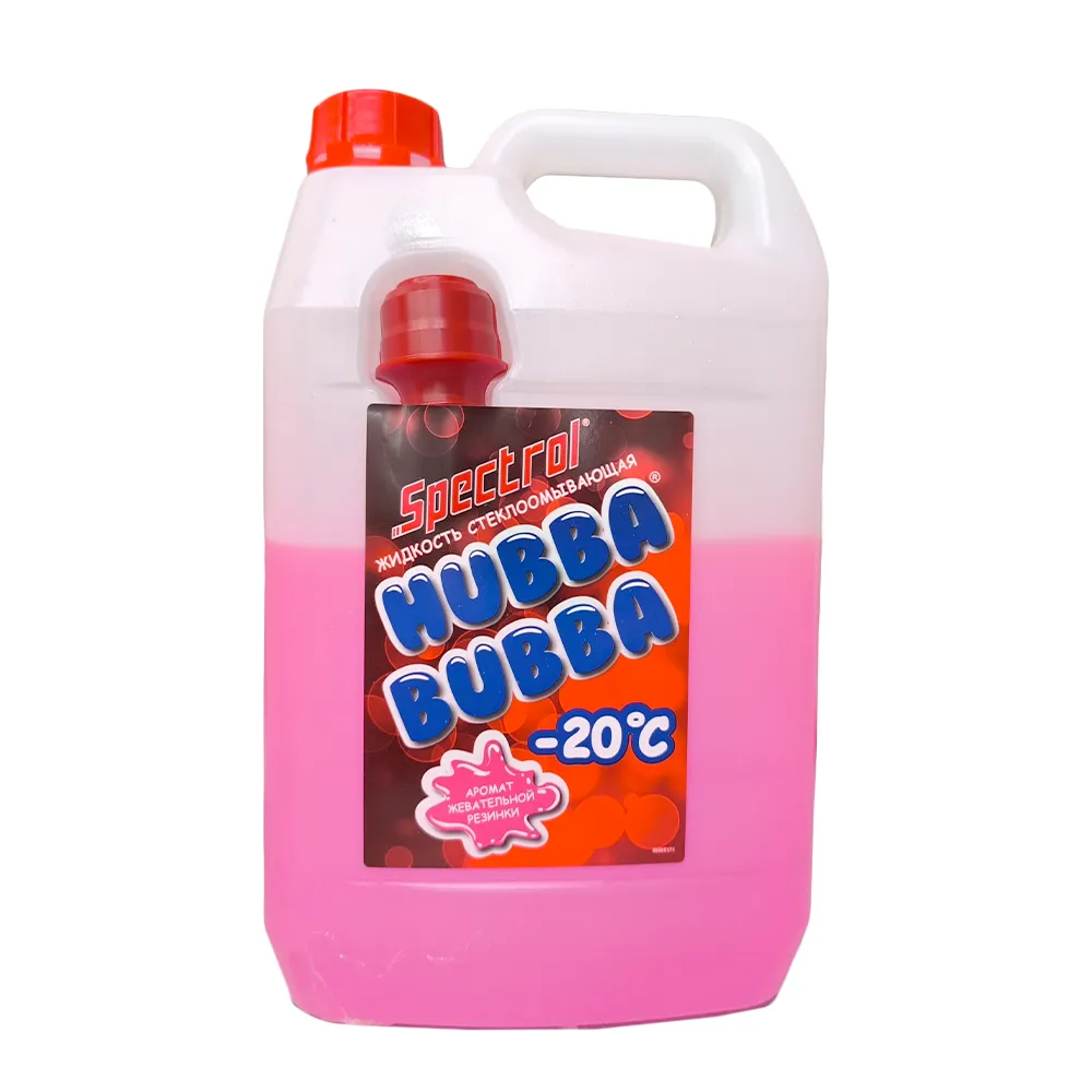 Уценка Жидкость омывателя незамерзающая -20 SPECTROL Hubba Bubba готовая Hubba Bubba 4 л 9669-N0