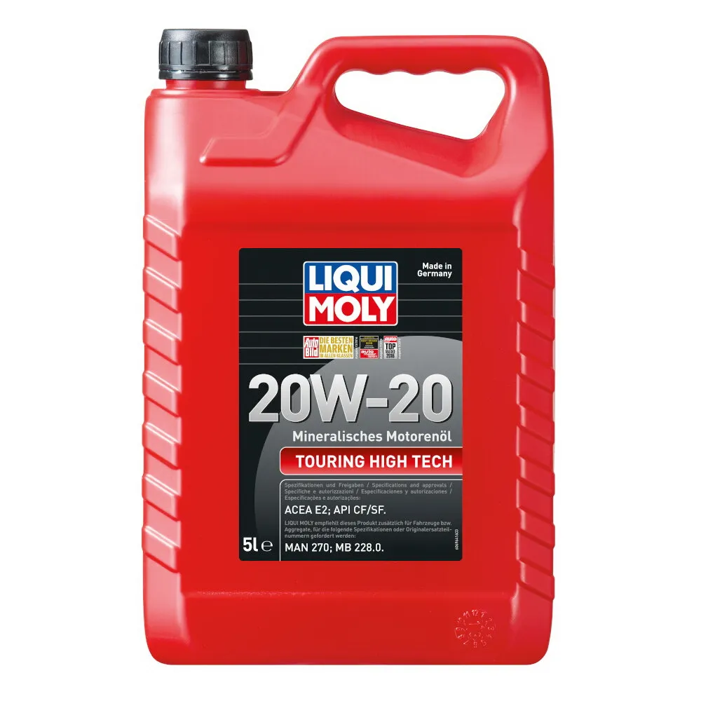Масло моторное Touring High Tech 20W-20 CF/SF E2 (5л) LIQUI MOLY 6964