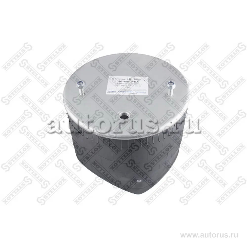 Пневмоподушка без стак. 2шп.M12смещ.25. 1штуц.M22. Н:1шп.M16 BPW STELLOX 90-48810-SX