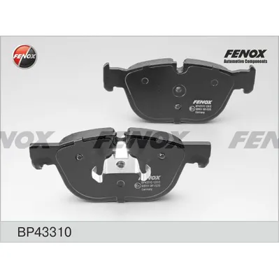 Колодки передние BMW X5-E70/F15 / X6-E71/F16 FENOX BP43310