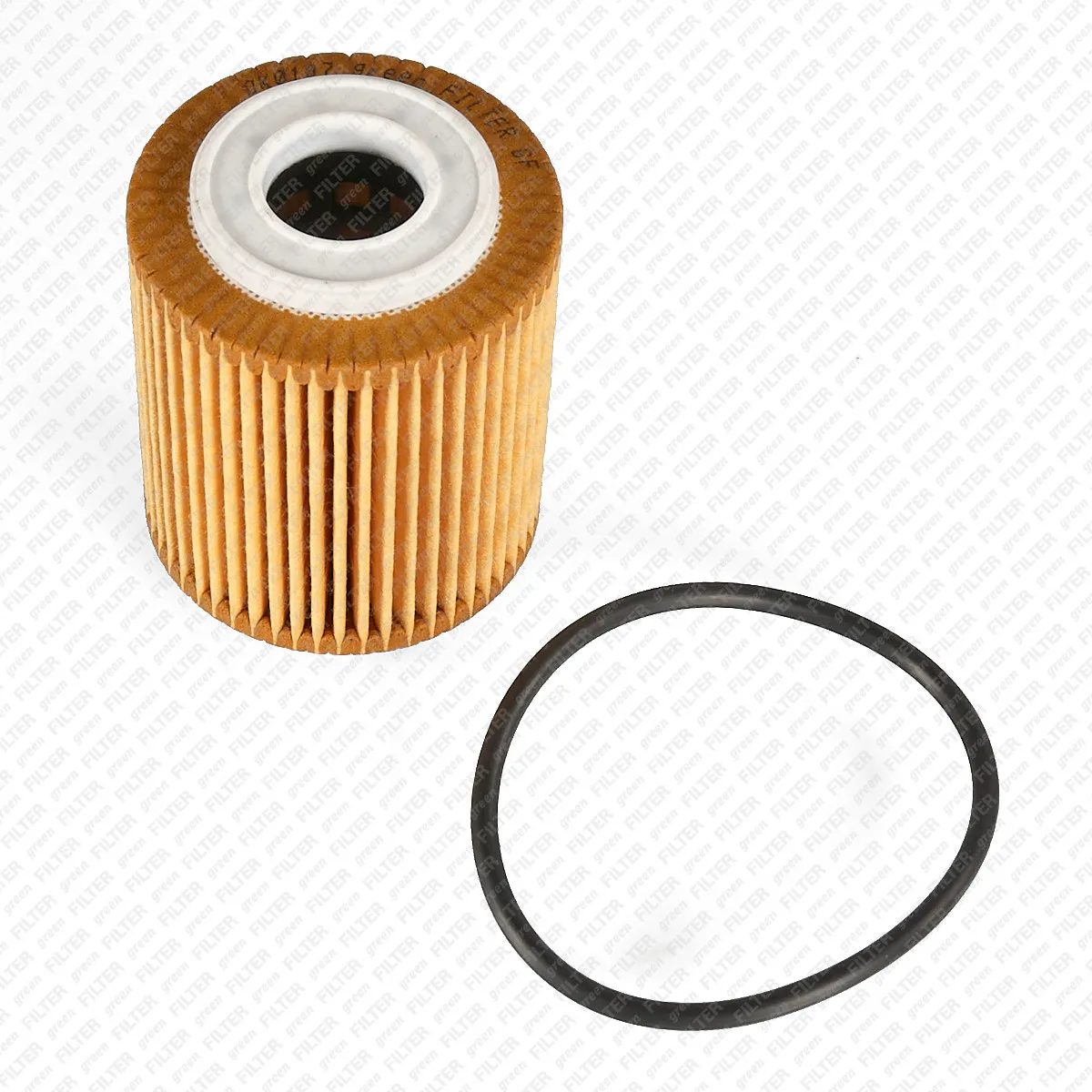 Фильтр масляный [Картридж] FORD Focus/Kuga/Ecosport/Tourneo Connect/Transit C GREEN FILTER OK0197