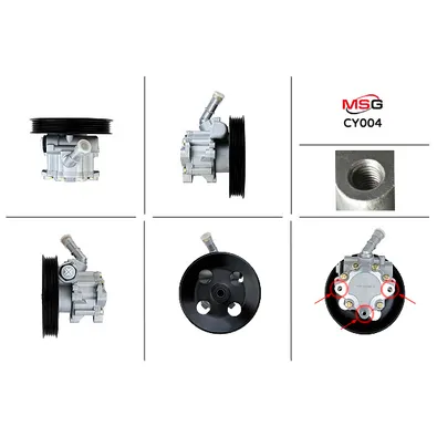 Насос гидроусилителя руля  CHERY TIGGO 05-08,TIGGO 10- cheri tiggo MSG CY 004