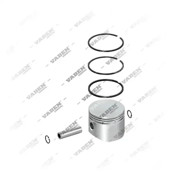 Поршень компрессора с кольцами и пальцем D75.0mm +0.25 VADEN 7000 753 101